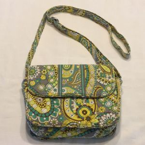 Vera Bradley Lemon Parfait Crossbody Purse